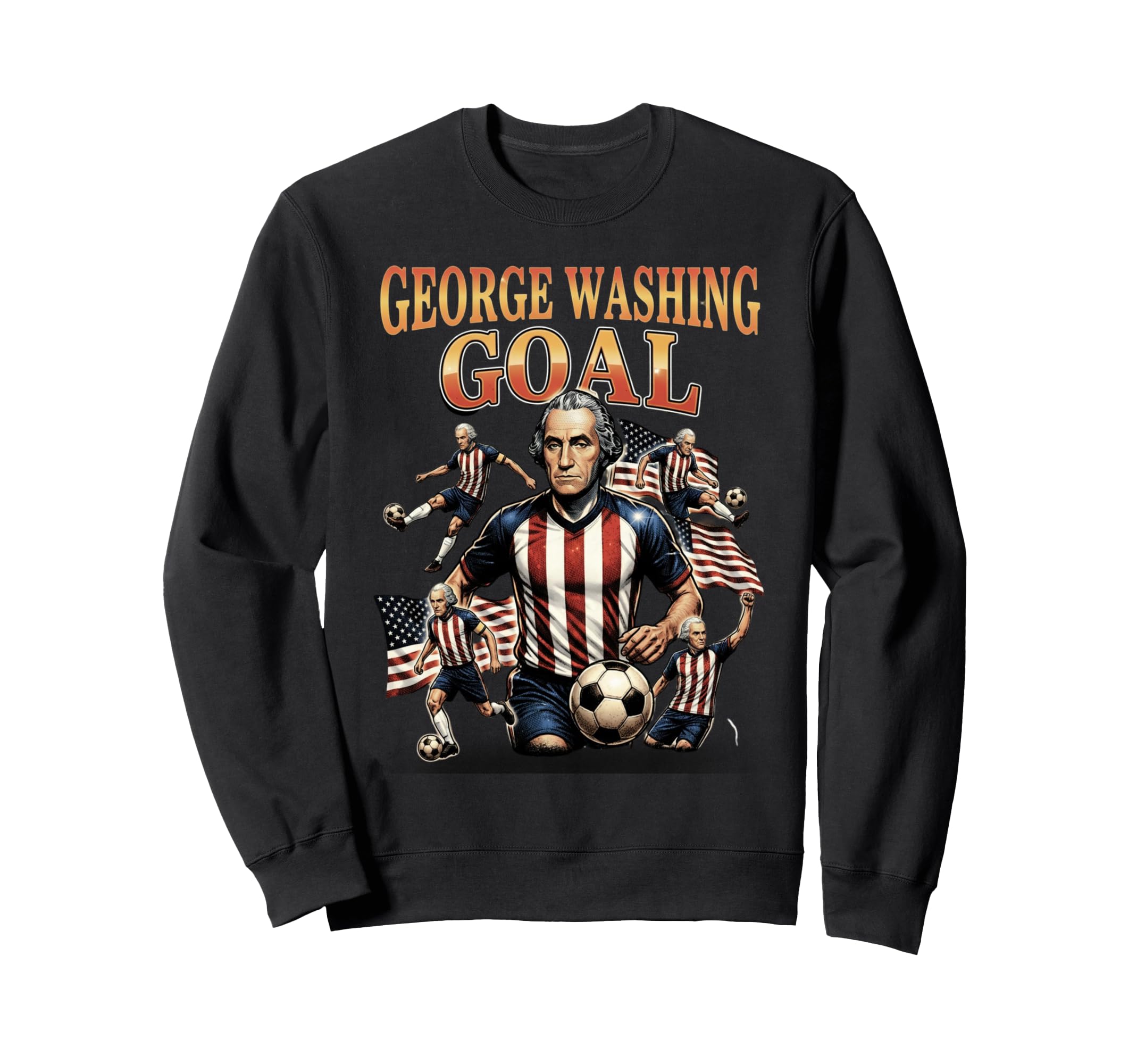 George Washing Goal Funny George Sweatshirt - Streetwear Style for Adults