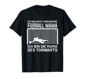 Football Ich Bin Die Mama Des T-Shirt - Custom Art Print Men Women