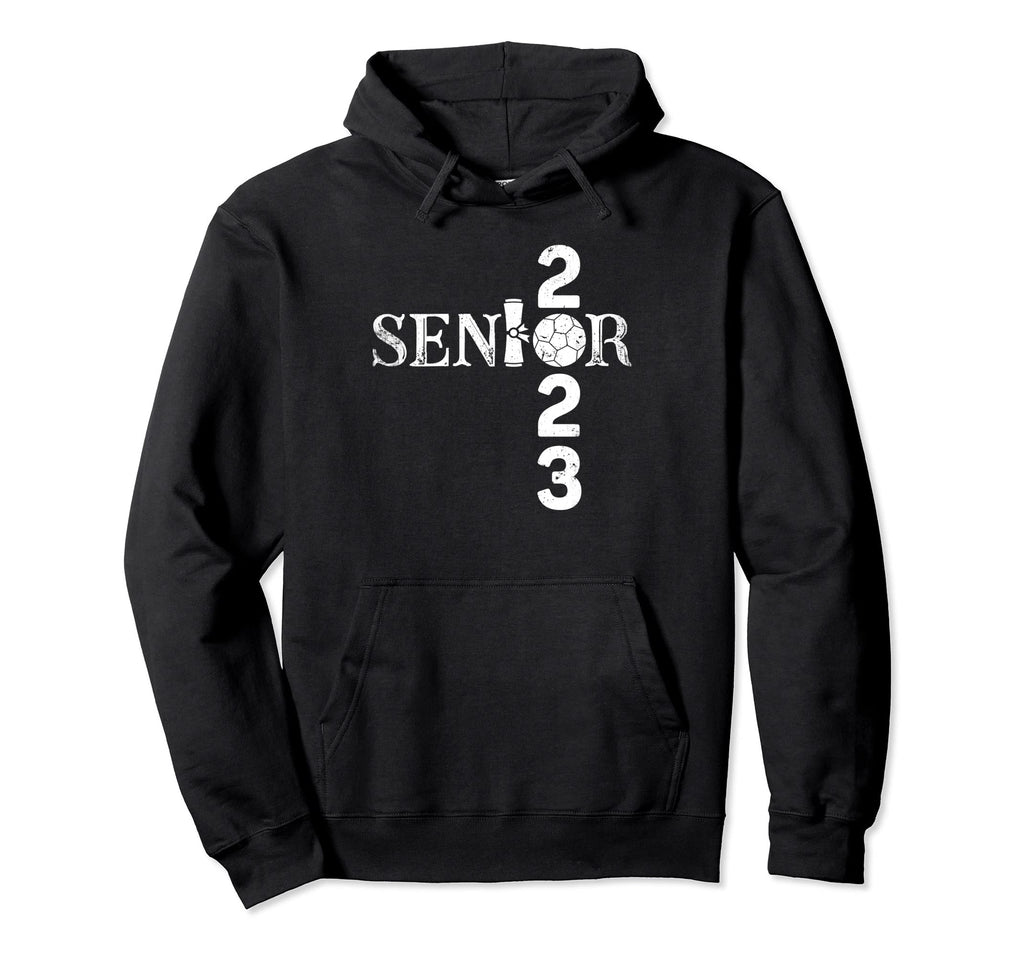 Senior 2023 Soccer Funny Class 2023 Hoodie - Aesthetic Graphic for Adults