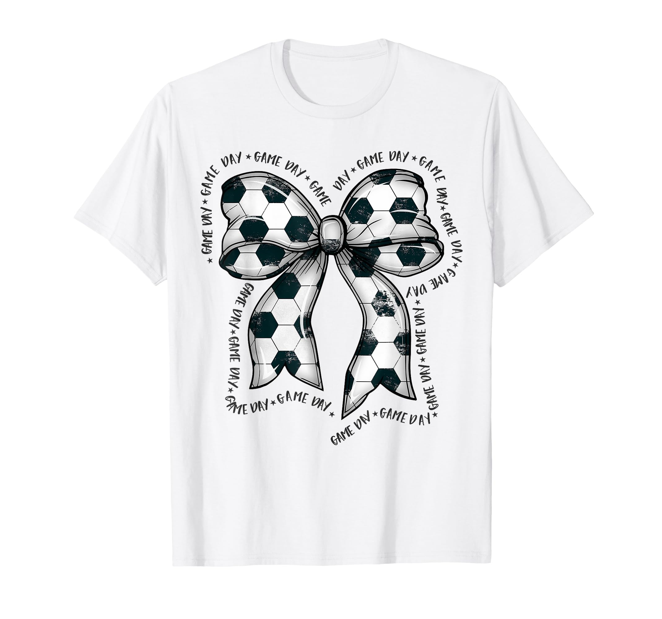 Soccer Lover Soccer Player Coquette T-Shirt - Minimalist Print Men Women