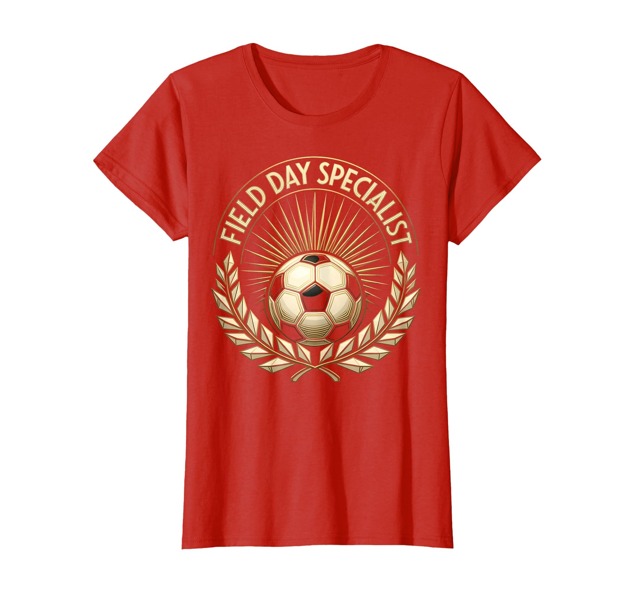 Field Day Specialist Funny Soccer Mom T-Shirt - Graphic Print for Adults