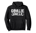 Ice Hockey Goalie Uncle Hockey Keeper Uncle Hoodie - Trendy Graphic Unisex