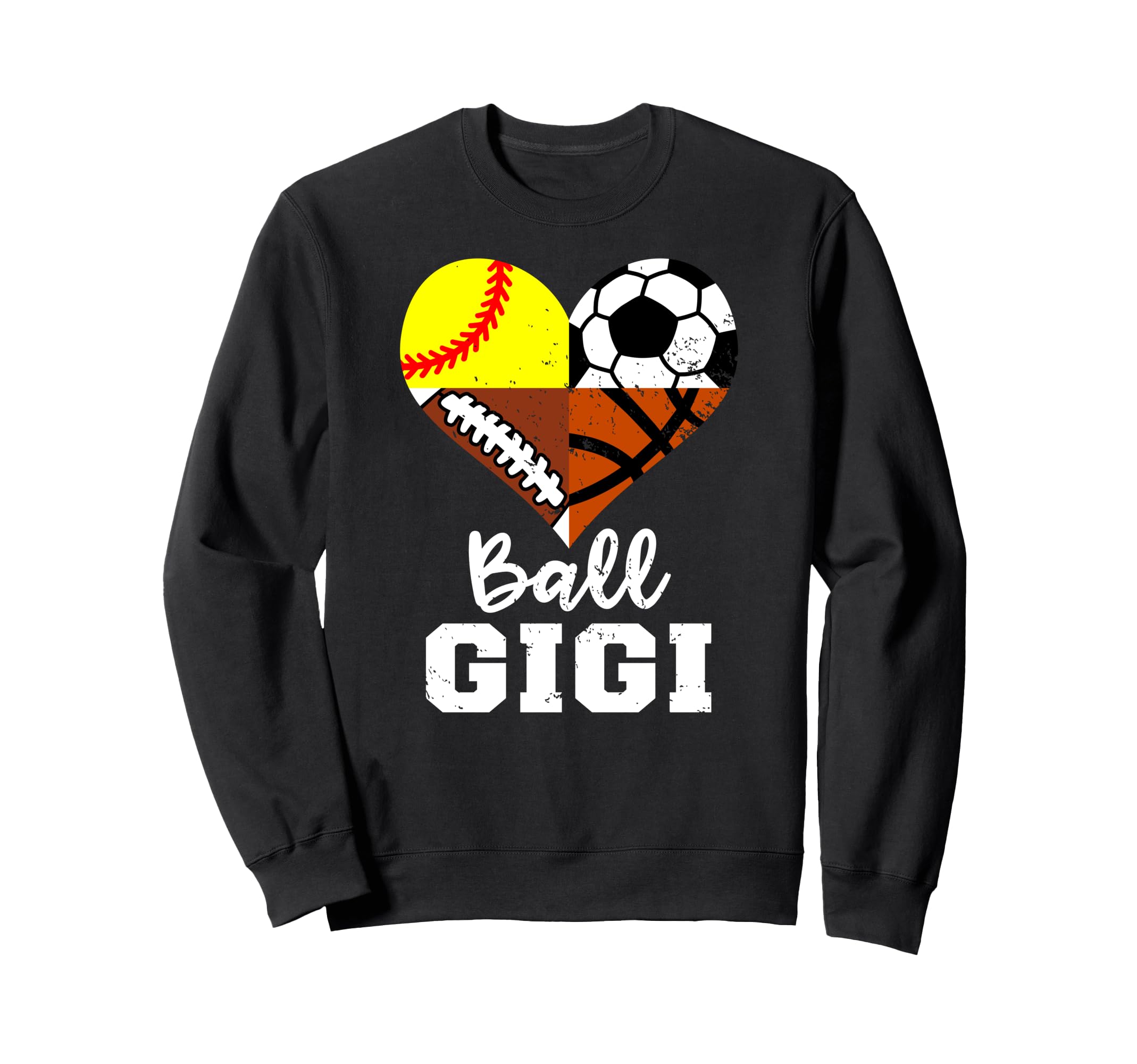 Ball Gigi Soccer Football Sweatshirt - Minimalist Print for Adults
