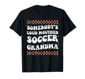 Somebodys Loud Mouthed Soccer T-Shirt - Fun Novelty Design for Adults