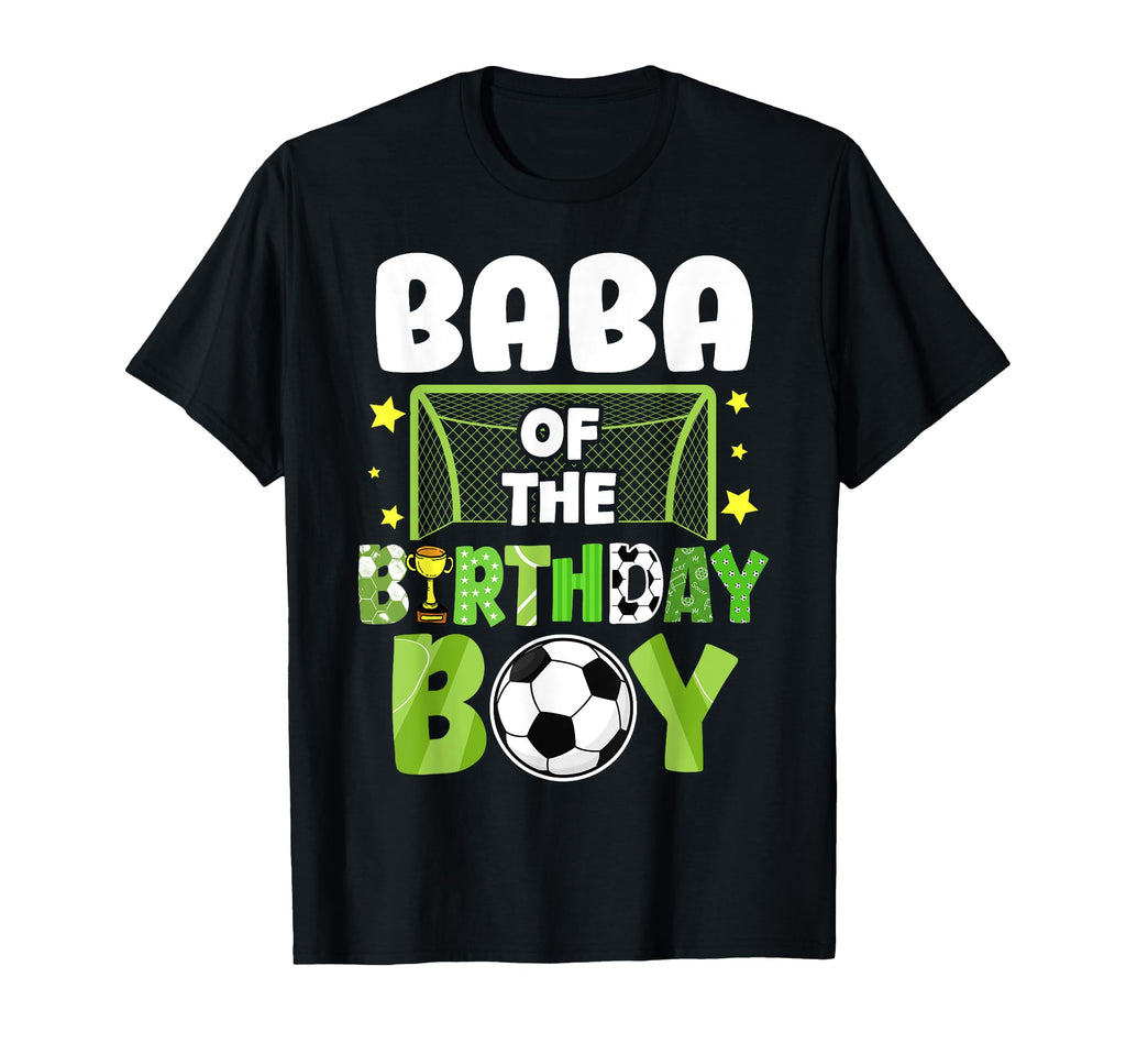 Soccer Baba Birthday Party Soccer Family T-Shirt - Custom Art Print Unisex