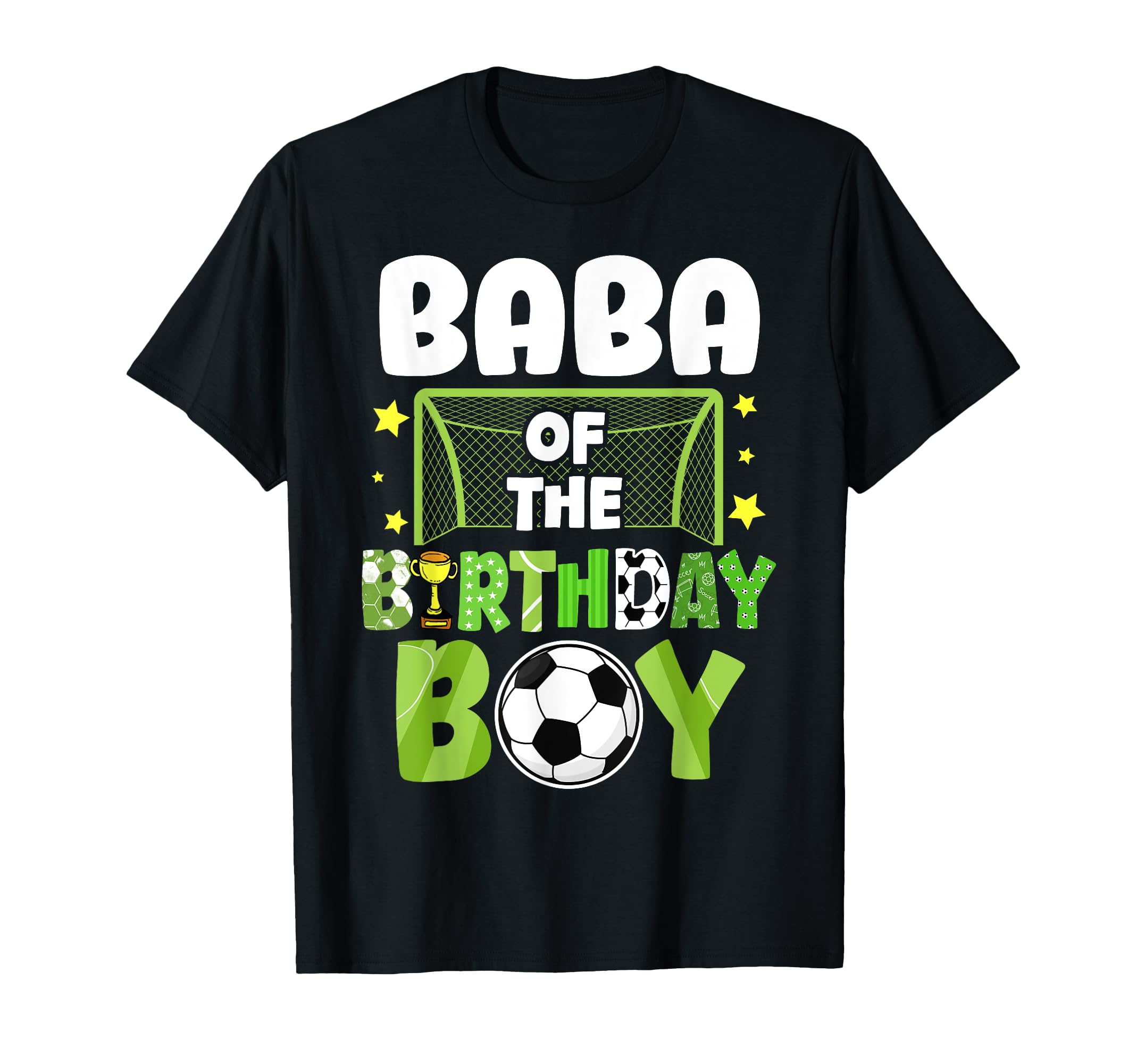 Soccer Baba Birthday Party Soccer Family T-Shirt - Custom Art Print Unisex