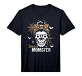 Mens Momster Soccer Mom Messy Bun T-Shirt - Unique Graphic for Adults