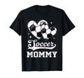 Soccer Heart Mommy Soccer Player T-Shirt - Trendy Graphic Men Women