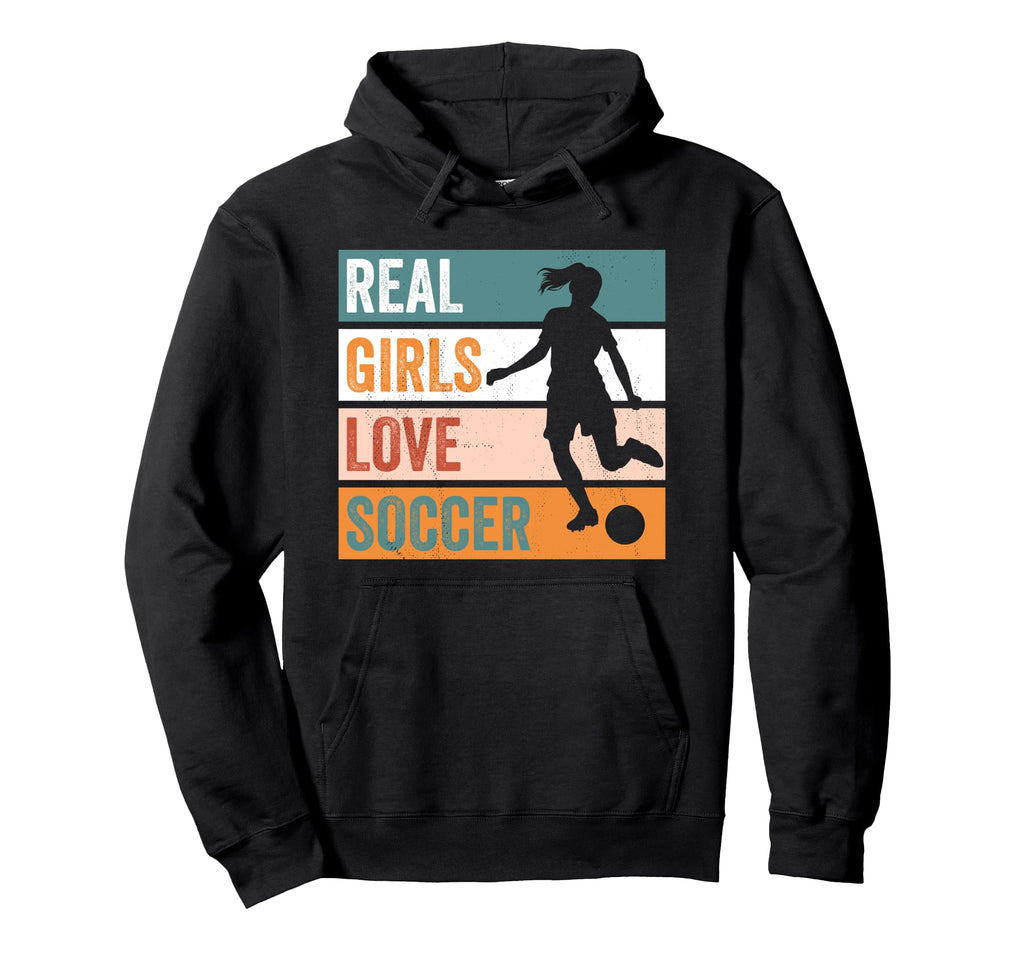 Love Soccer Funny Athlete Athletics Hoodie - Custom Art Print Unisex