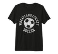 Wheatland County Soccer Distressed T-Shirt - Casual Everyday Wear Unisex