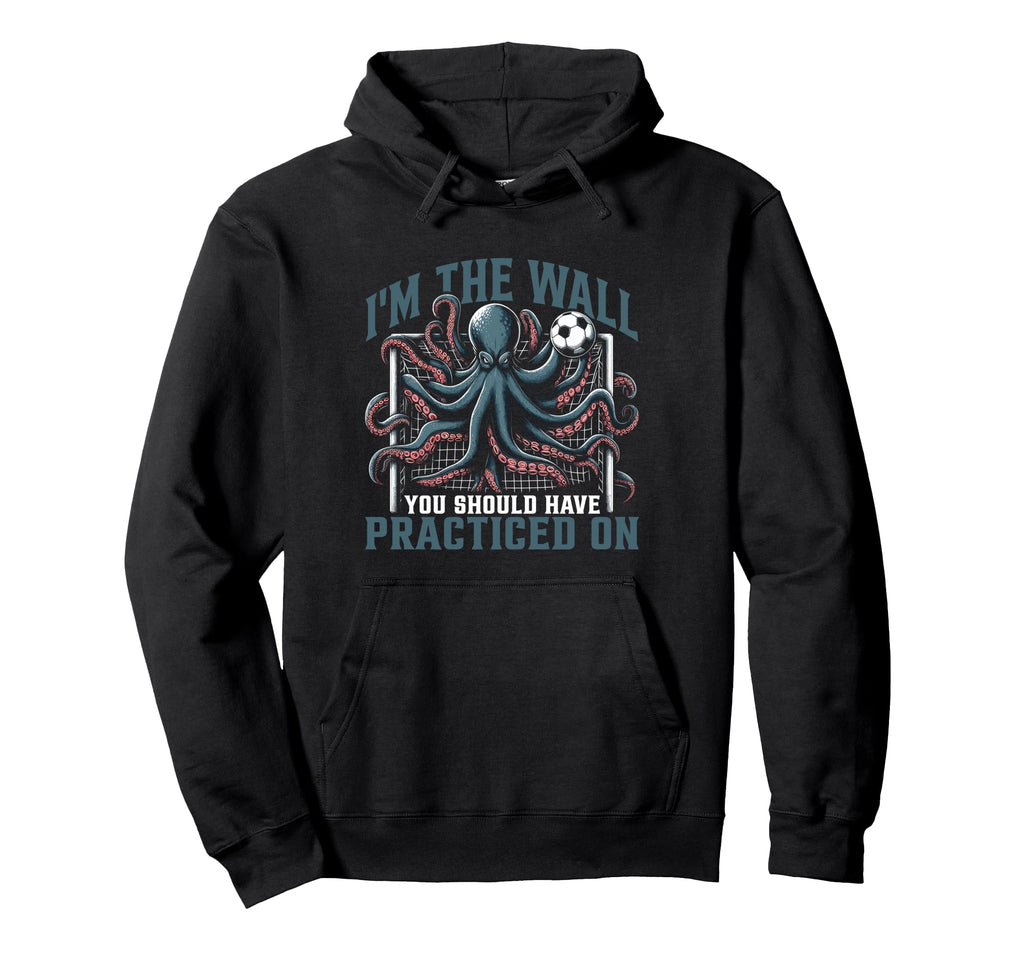 Funny Octopus Soccer Goalie Soccer Hoodie - Fun Novelty Design Men Women