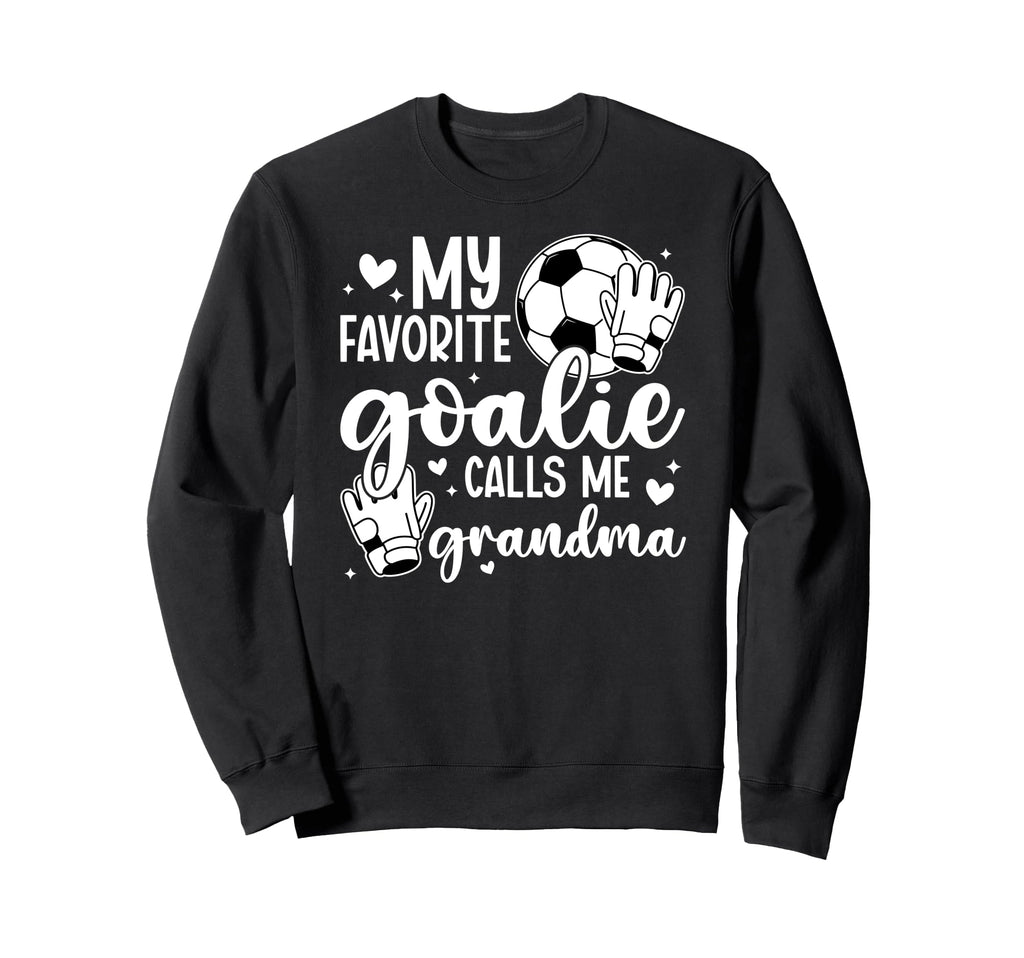 Proud Soccer Goalie Grandma Soccer Sweatshirt - Minimalist Print Unisex
