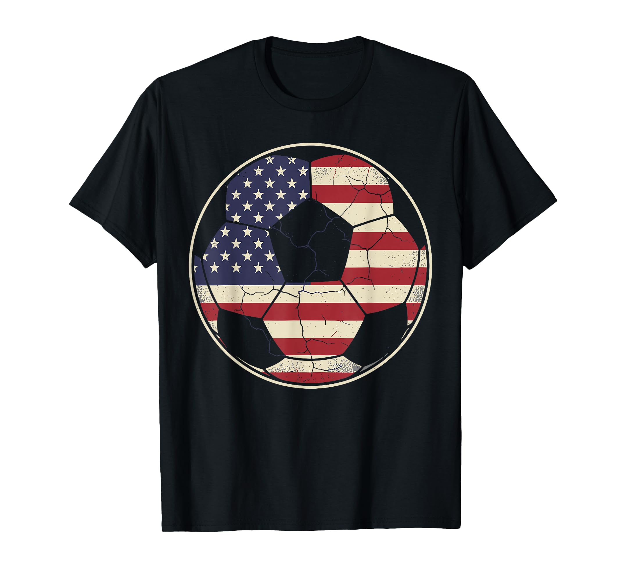 Soccer Ball Breaking Through Wall T-Shirt - Casual Everyday Wear Unisex