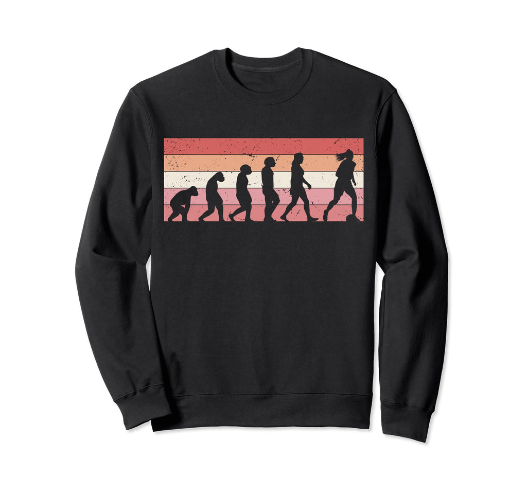 Soccer Goalkeeper Evolution Soccer Sweatshirt - Minimalist Print Men Women
