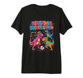 Funny Dino Soccer Squad T-Shirt - Fun Novelty Design for Adults