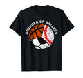 Grandpa Ballers Funny Baseball T-Shirt - Aesthetic Graphic for Adults