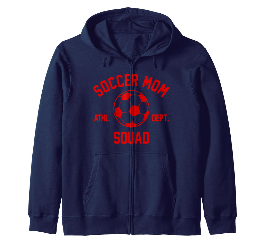 Soccer Mom Squad Gifts T-Shirt - Graphic Print for Adults