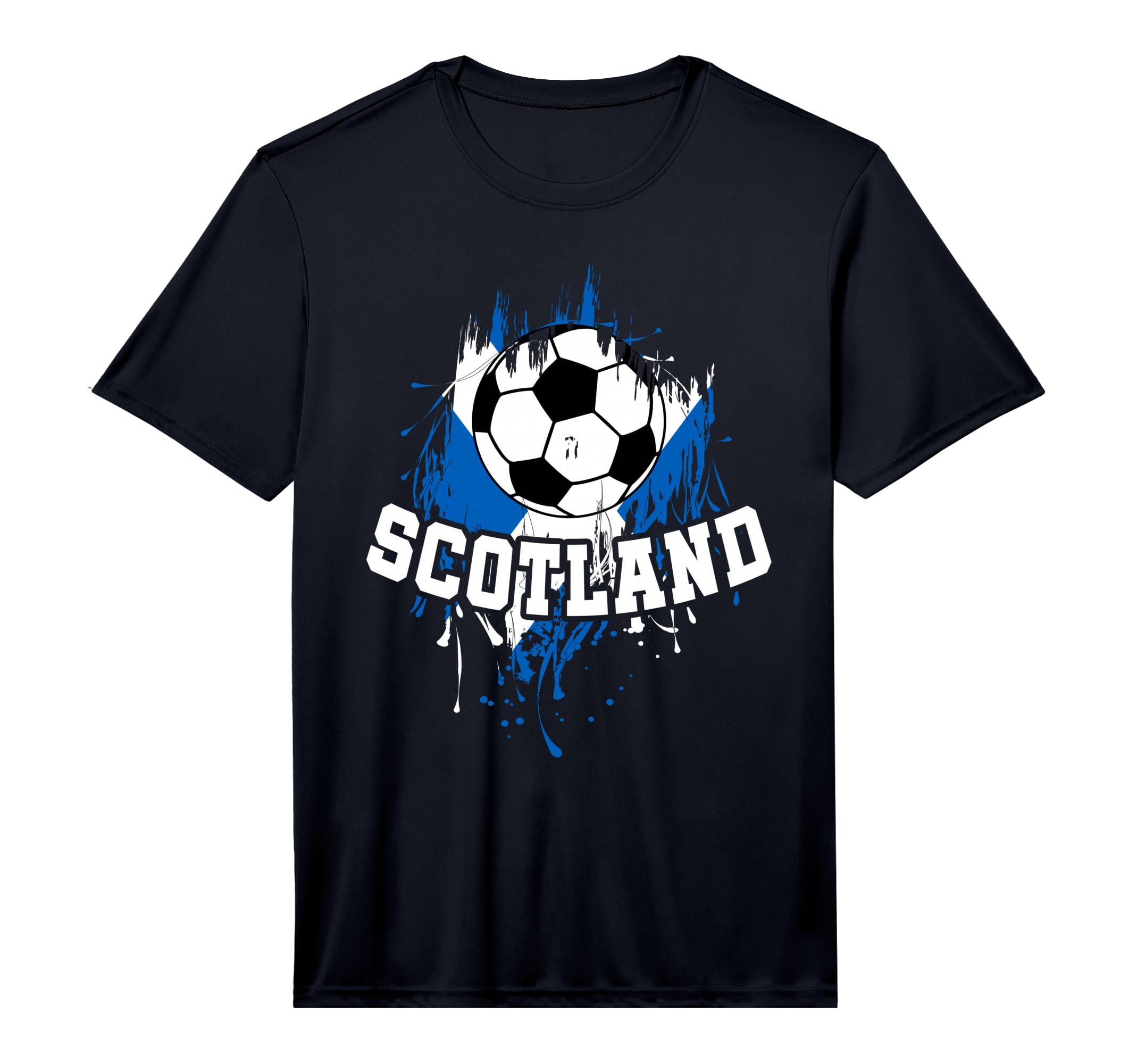 Scotland Soccer Scottish Football T-Shirt - Custom Art Print Men Women