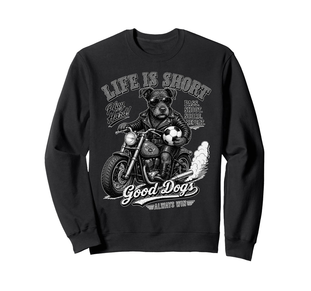 Patterdale Terrier Ride Sweatshirt - Fun Novelty Design Men Women