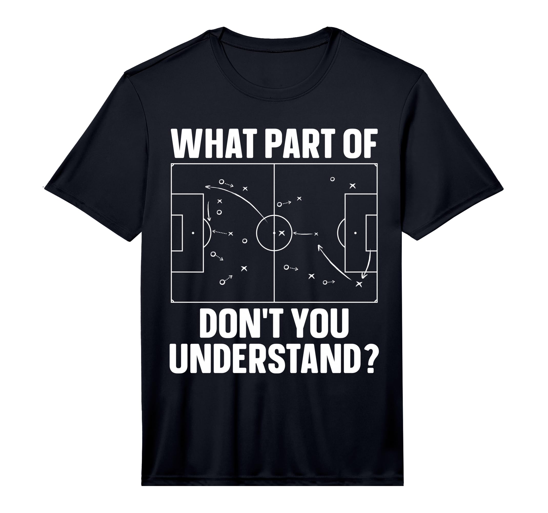 Soccer Art Football Sport Soccer Coach T-Shirt - Minimalist Print Unisex
