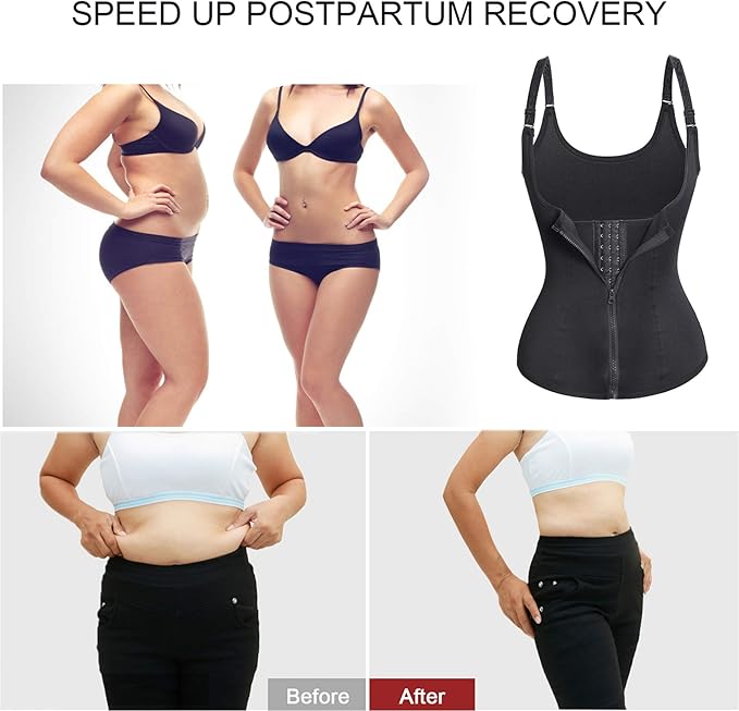 URSEXYLY Maternity Support Belt Postpartum Waist Trainer Shapewear Recovery Waist Cincher