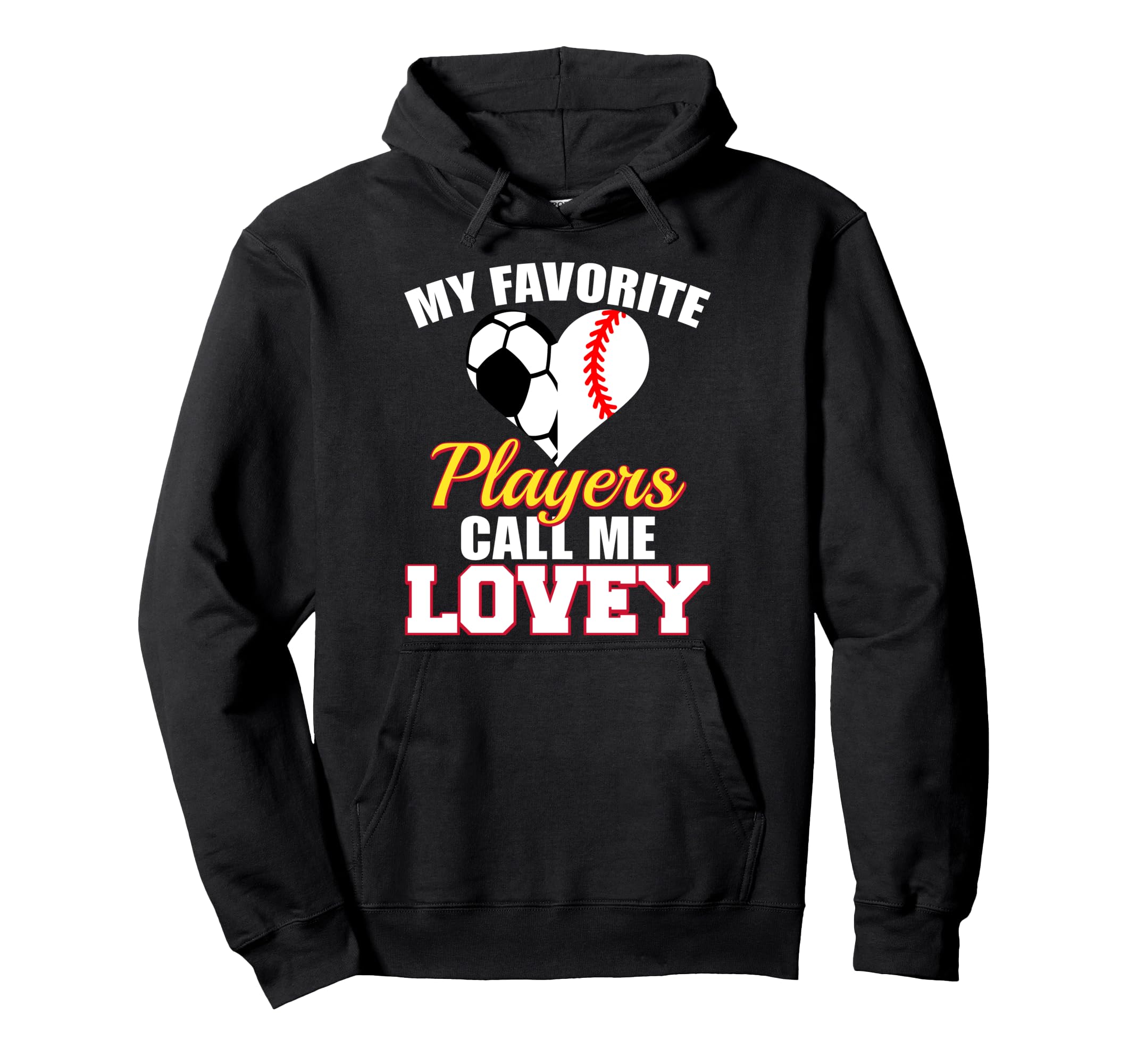 My Favorite Soccer Baseball Player Hoodie - Custom Art Print Men Women