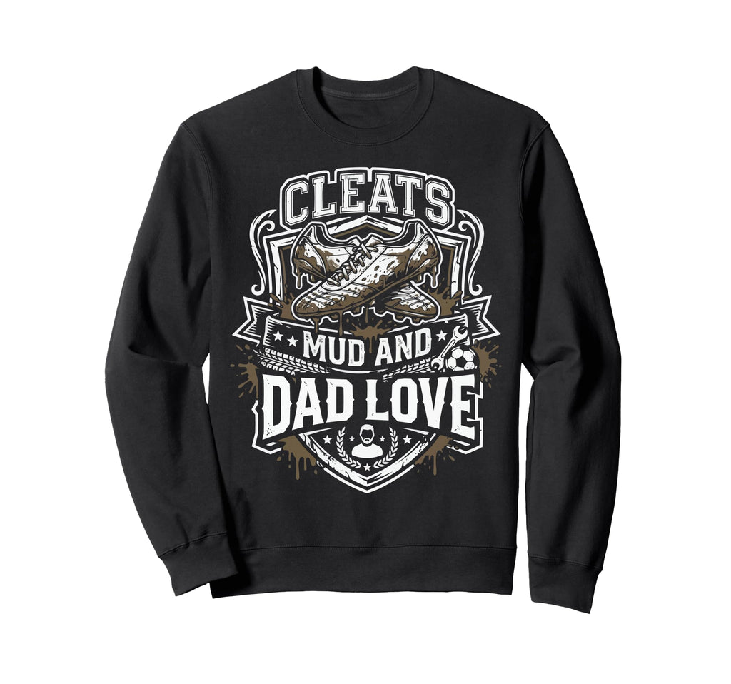 Soccer Player Soccer Dad Kick Sweatshirt - Casual Everyday Wear Men Women