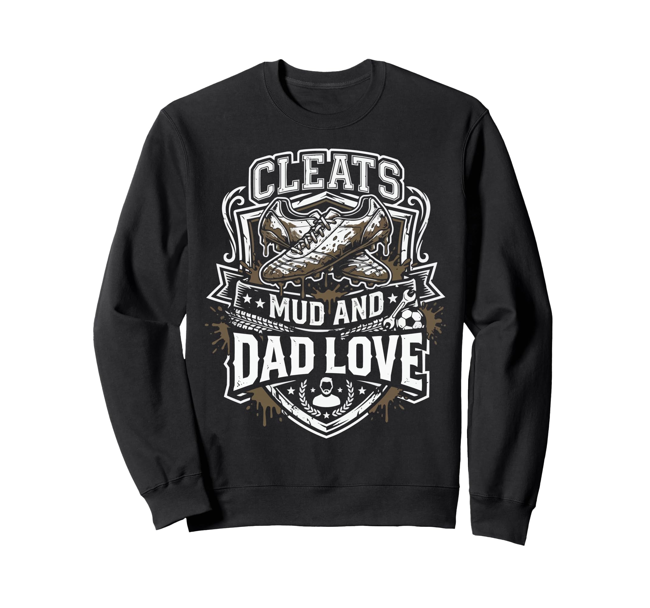 Soccer Player Soccer Dad Kick Sweatshirt - Casual Everyday Wear Men Women