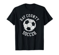 Ray County Soccer Distressed 90S T-Shirt - Novelty Apparel Unisex