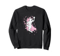 Handball Jump Shot Elegance Game Sweatshirt - Graphic Print Men Women