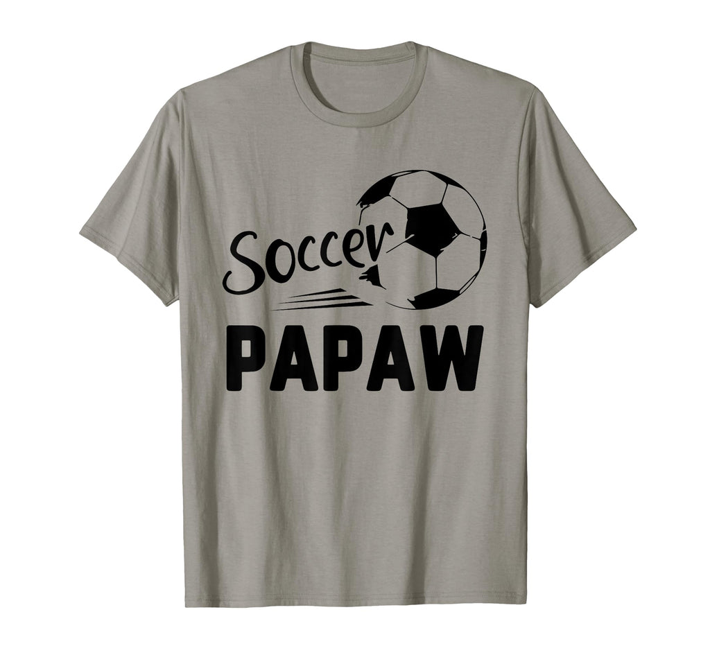 Soccer Papaw Love Soccer Player T-Shirt - Casual Everyday Wear Men Women