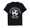 Eastern District Soccer Distressed 90S T-Shirt - Graphic Print for Adults
