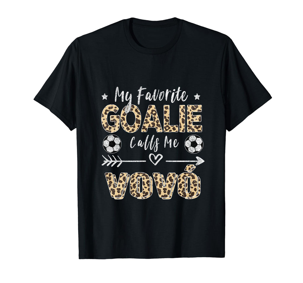 My Favorite Goalie Calls Me Vov T-Shirt - Custom Art Print for Adults