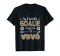 My Favorite Goalie Calls Me Vov T-Shirt - Custom Art Print for Adults