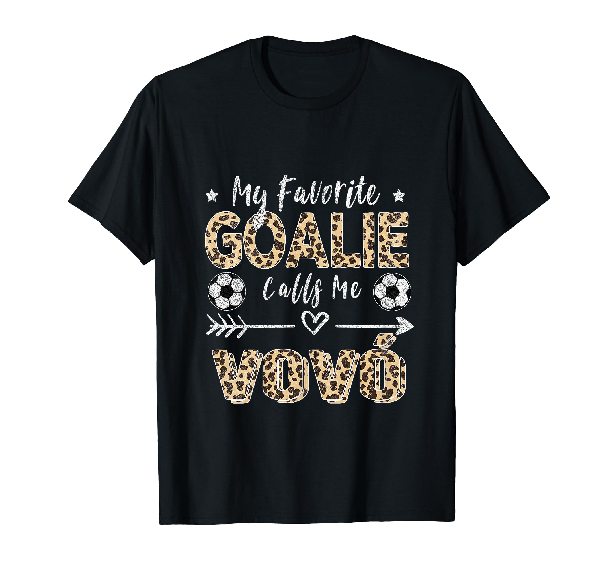 My Favorite Goalie Calls Me Vov T-Shirt - Custom Art Print for Adults
