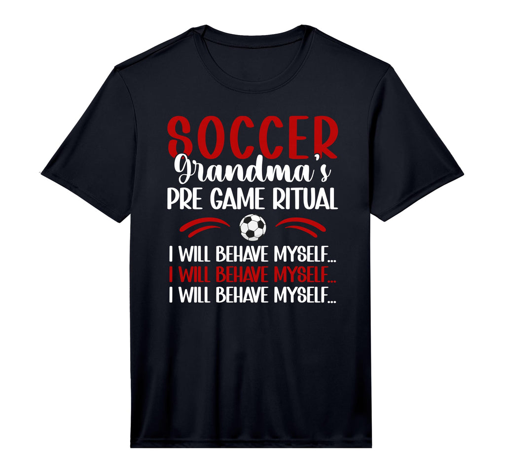 Mens Soccer Grandma Funny Grandma Soccer T-Shirt - Unique Graphic Unisex