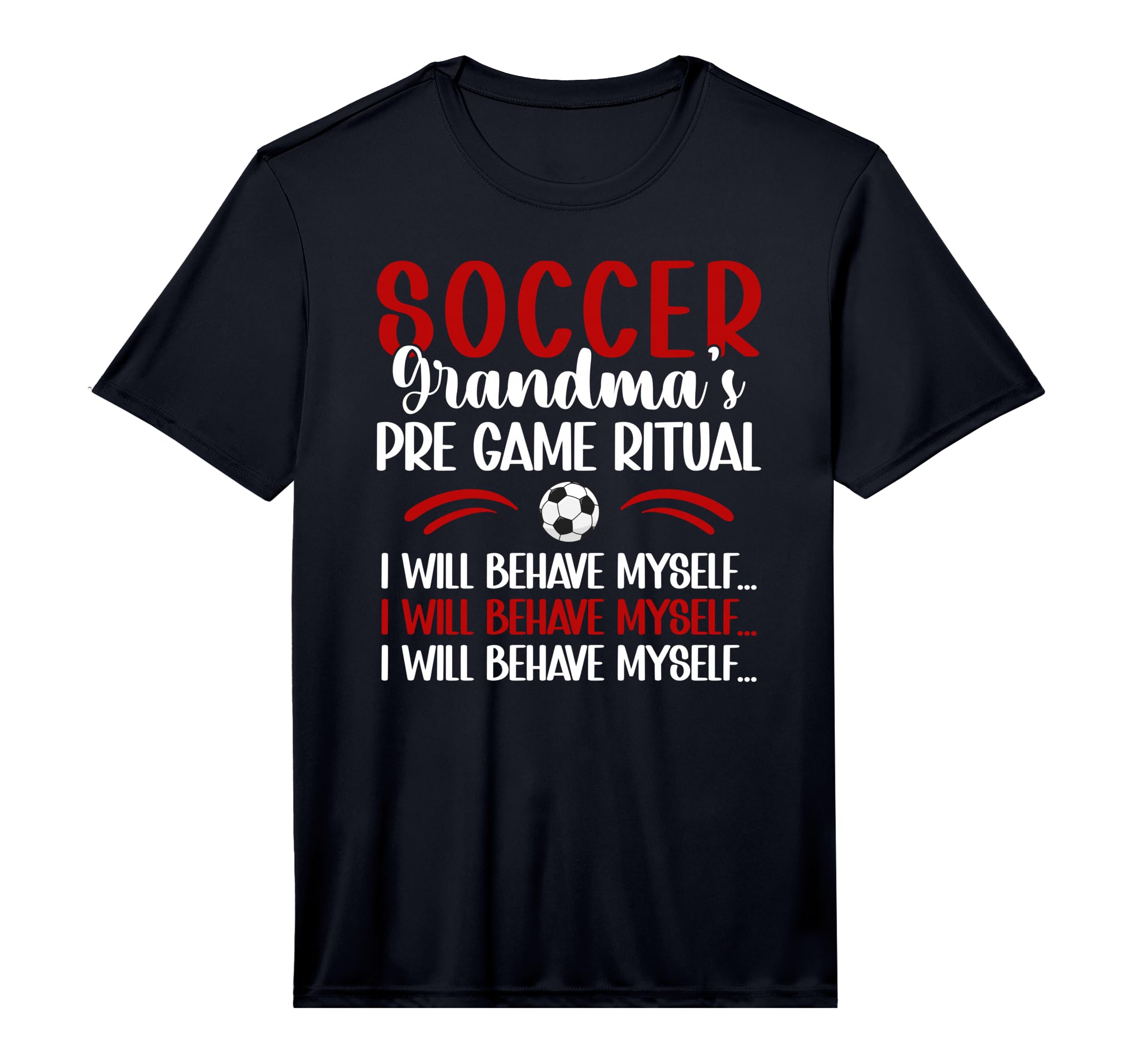 Mens Soccer Grandma Funny Grandma Soccer T-Shirt - Unique Graphic Unisex
