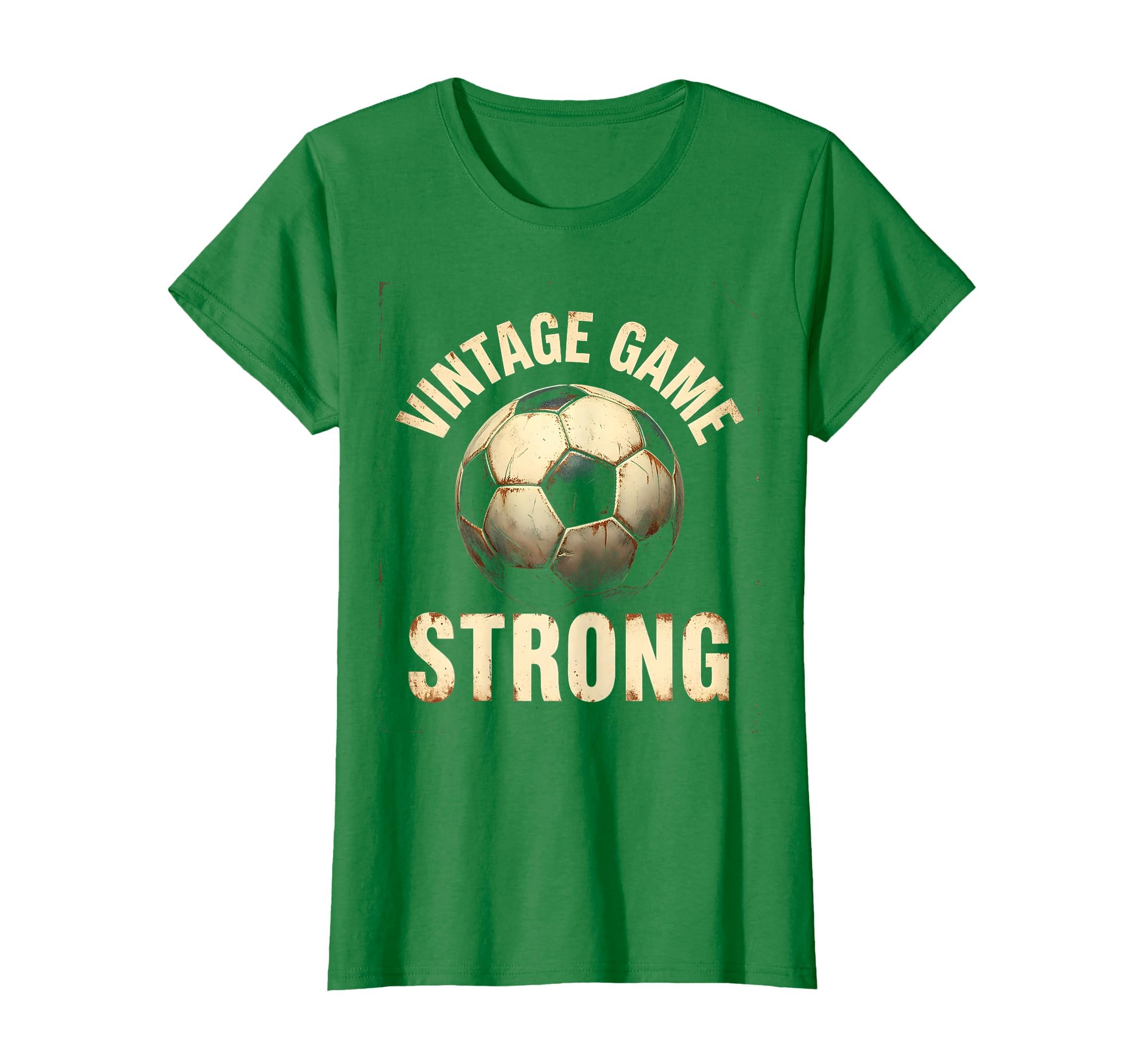Game Strong Soccer Ball T-Shirt - Trendy Graphic for Adults