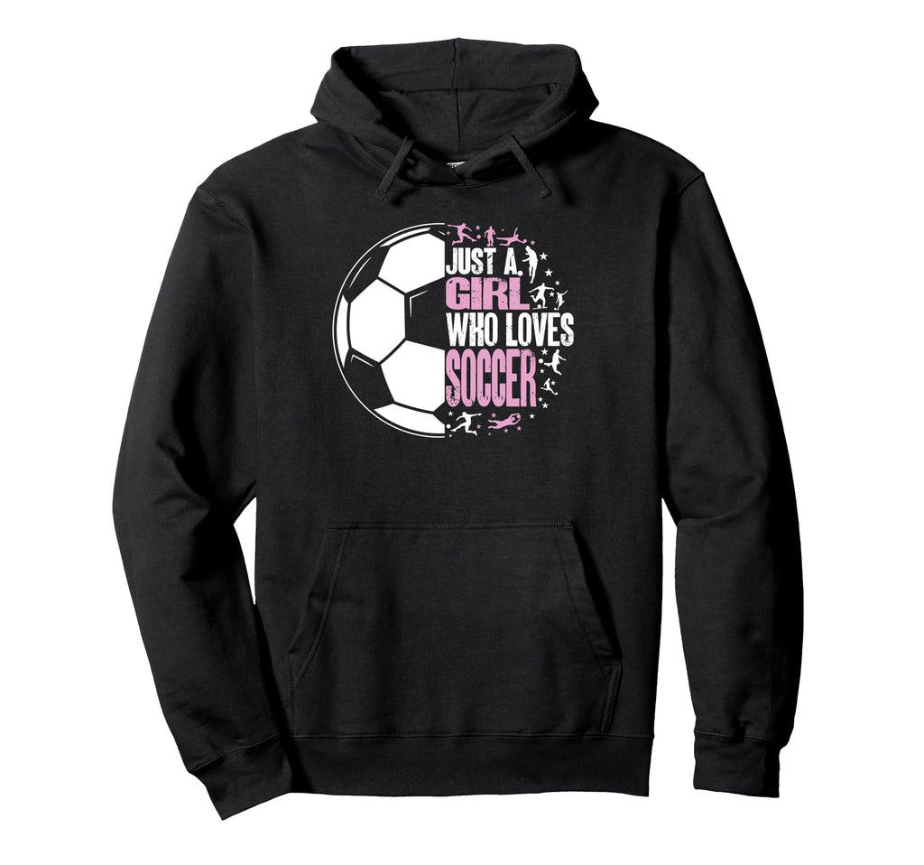 Funny Who Loves Soccer Hoodie - Custom Art Print Men Women
