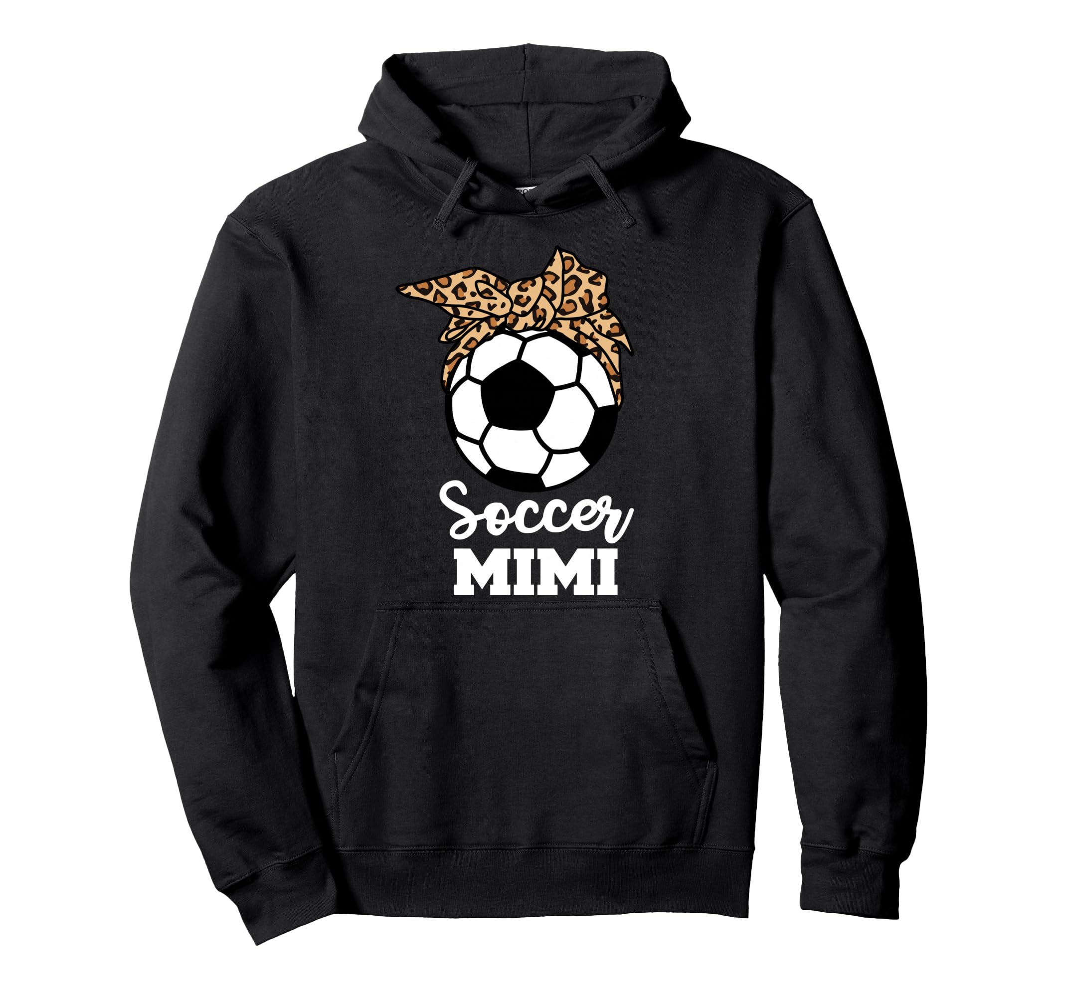 Soccer Mimi Funny Leopard Mimi Hoodie - Unique Graphic Unisex