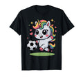 Funny Soccer Unicorn Training Just T-Shirt - Custom Art Print Men Women