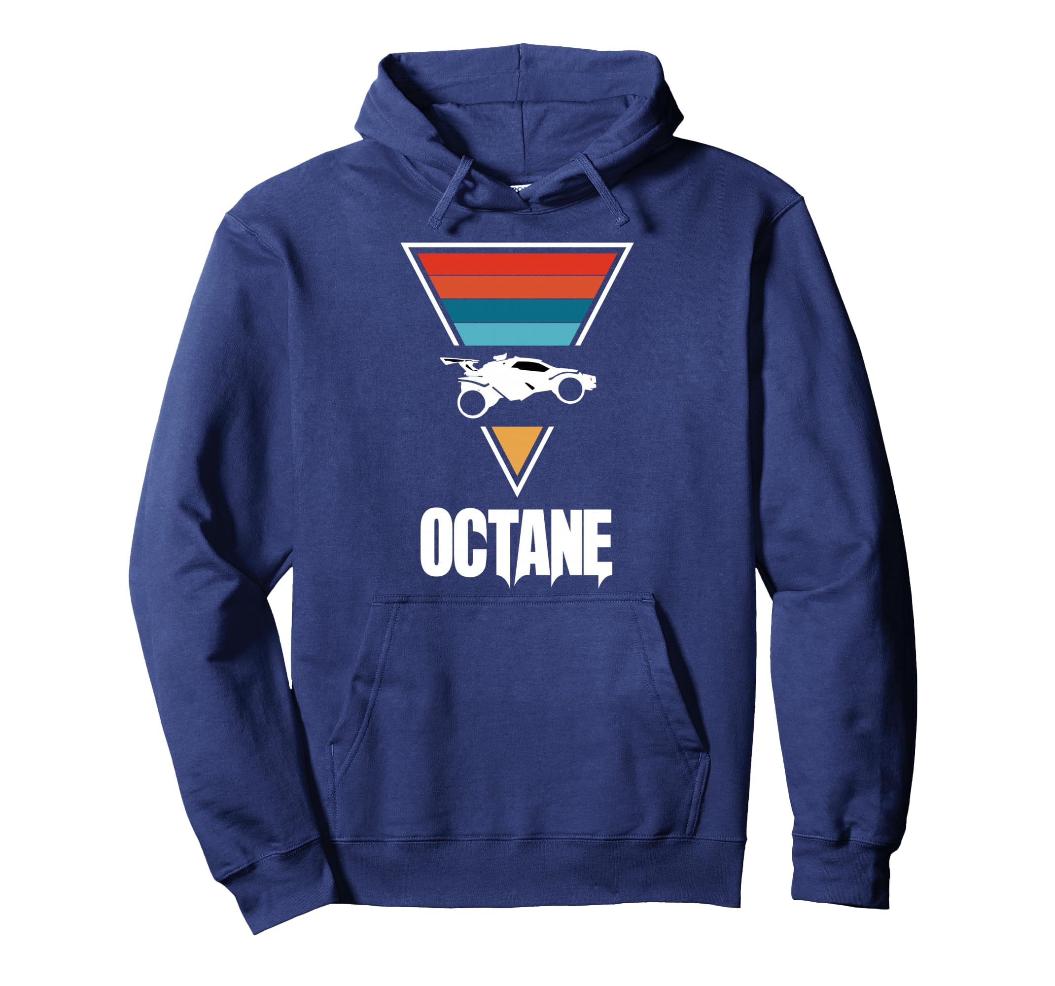 Octane Rocket Soccer Sunset Hoodie - Minimalist Print for Adults