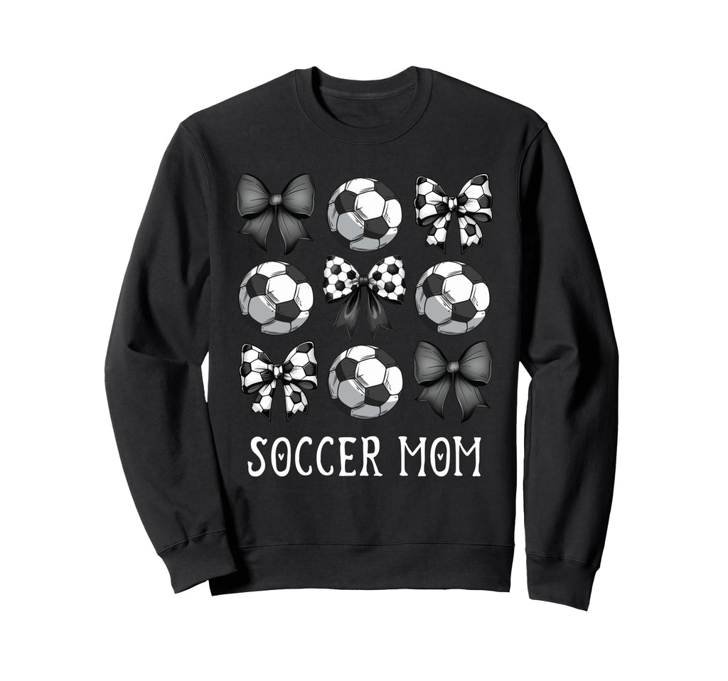 Mama Soccer Outfit Soccer Mom Game Day Sweatshirt - Streetwear Style Unisex
