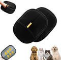 Yomi Pet Hair Remover Glove, Cat Grooming Gloves, Reusable Static Removal Glove for Pet Hair, Versatile Dog Grooming Gloves for Couch, Furniture, Carpet, Car Seat (2PCS)