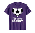 Soccer Granny Funny Soccer Player Granny T-Shirt - Graphic Print for Adults