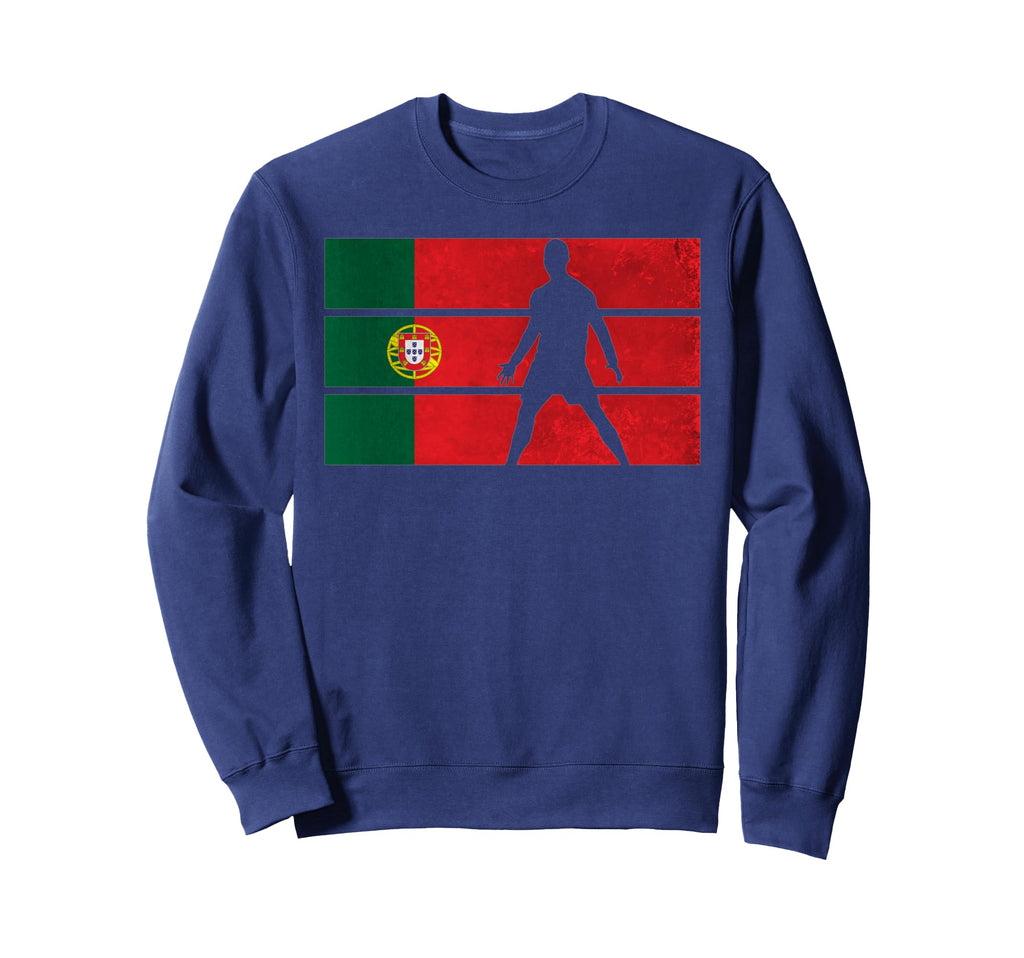 Usa World Football 26 Portugal Team Sweatshirt - Fun Novelty Design Unisex