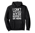 Im Hockey Keeper Grandma Ice Hockey Hoodie - Unique Graphic for Adults