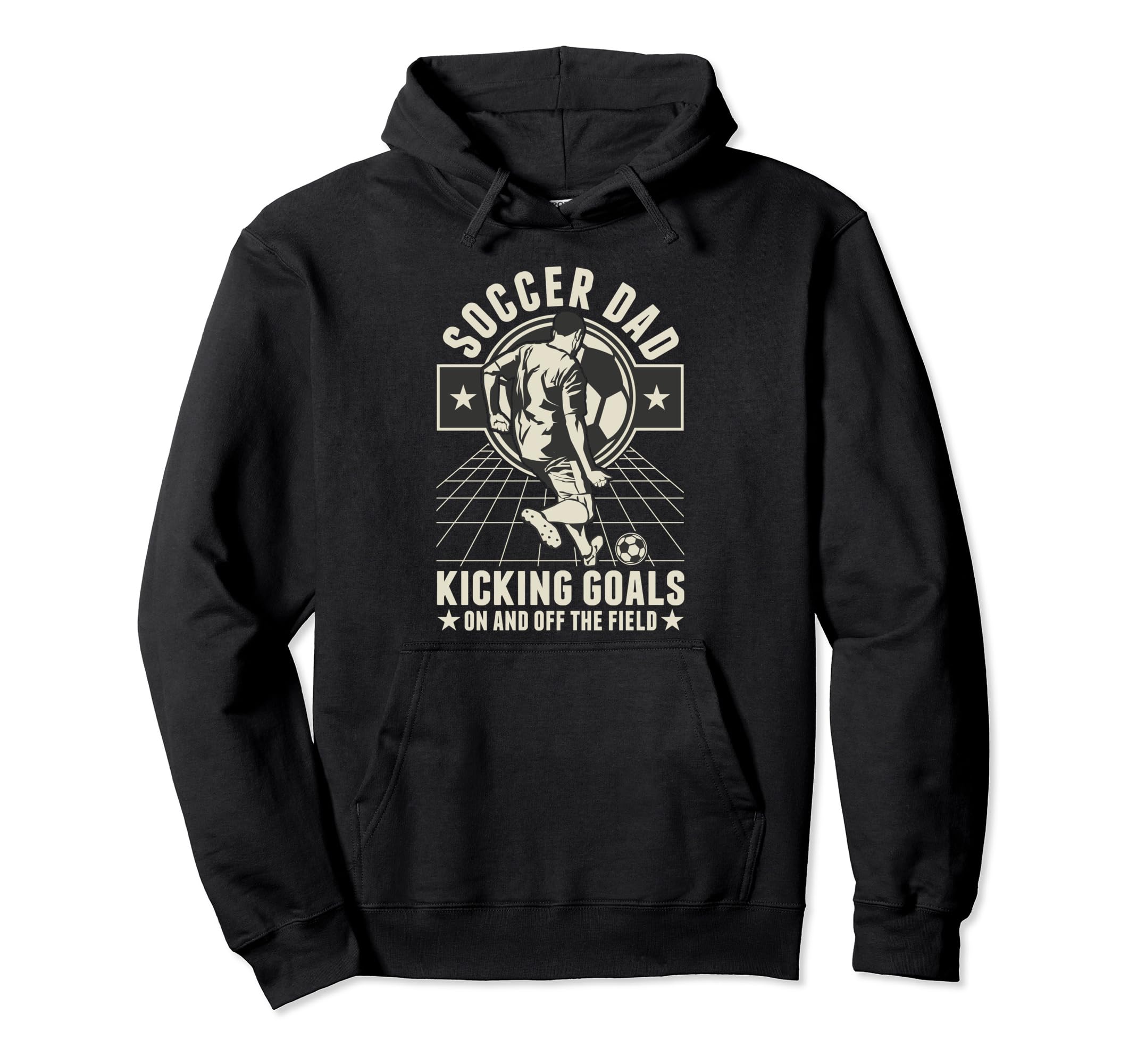 Hilarious Sports Meme Soccer Goalkeeper Dad Hoodie - Novelty Apparel Unisex