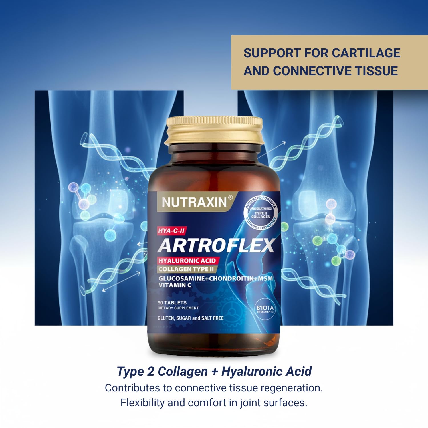 Nutraxin Artroflex HYA-C-II 90 Tablets