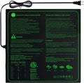 Upgrade 20"x20" Durable Waterproof Seedling Heat Mat with ETL Certified, Warm Hydroponic Heating Pad for Germination,Indoor Gardening,Brewing and Greenhouse